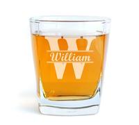 miguha Bicchierini da shot personalizzati, bicchiere da whisky con nome personalizzato, for lo sposo, regalo for il testimone dello sposo, decorazione for bar di casa for feste di matrimonio(B)