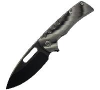 Miguron Knives Arma-8mm M390 blade,Dark Grey Ti handle,XL size
