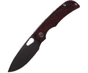 Miguron Moyarl lama 14c28n, Liner lock Damasco manico Rosso G10, MGR-806DRD