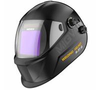 MIGVAN H-21-G - Casco da saldatura automatico True-Color, Ultra-HD, 100 x 82 mm, visione XL