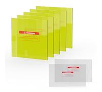 MIGVAN Maschera per saldatura Set di 7 lenti protettive, vetri di ricambio interni ed esterni, 5× schermi esterni + 2× schermi interni, lenti di ricambio per maschera saldatura autoscurante H-11