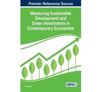 Mihai Mieila Measuring Sustainable Development and Green Inve (Copertina rigida)