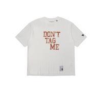 MIHARA YASUHIRO, ,Tops ,Uomo ,Bianco ,S Don't Tag Me Printed Tee