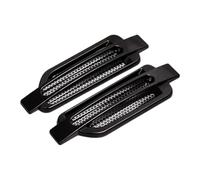 Mihauuke Aeratore Lato Auto,2 Pezzi Copertura Presa d'Aria - Adesivo Decorativo per Deflettori Laterali,Accessorio per Veicoli Auto e Camion