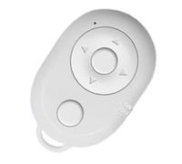 Mihauuke Comando Scatto Fotocamera,Dispositivo di Scorrimento Smartphone - Pulsante Mini Wireless per Ebook Lettura e Scorrimento