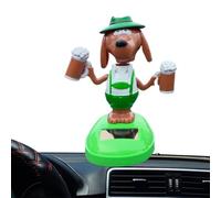 Mihauuke Decorazioni Per Cruscotto Auto - Pupazzo A Energia Solare Che Oscilla Automobilistico - Decor Auto Giocattolo Soggetti Oscillanti per Veicoli Camion Scrivania