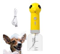 Mihauuke Erogatore Automatico Di Sapone Schiumogeno | Spruzzatore Schiuma Shampoo per Bagno Cani Gatti - Docciaschiuma Ricaricabile per Animali Domestici per Bagno e