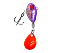 Mihauuke Esche Spinner per la del Persico Trota, Esche Spinner con Amo, Attrezzatura da per il Persico Trota Mare Barca Lago Fiume Sopravvivenza Spiaggia Riva Ghiaccio Kayak e Campeggio