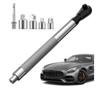 Mihauuke Estensione Angolare,a Cricchetto Offset - con 4 Boccole Adattatore Trapano Flessibile 1/2 Pollice per Manutenzione Industriale Elettrica Automobilistica Meccanica