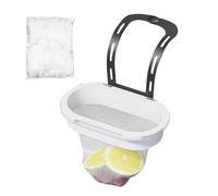 Mihauuke Filtro Lavello Cucina | Rete Raccolta Rifiuti Per Lavello,Evita Intasamenti Con 50 Sacchetti Mesh Per Residui Di Cibo