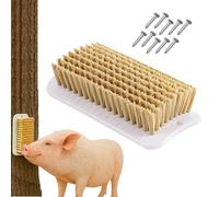 Mihauuke Giocattolo Toelettatura Per Cani E Gatti, Interattivo Gentile Calmante 2 In 1, Spazzola Per Graffi E Pulizia Giocattoli Pet, Per Piccoli Grandi Addestramento Pulizia