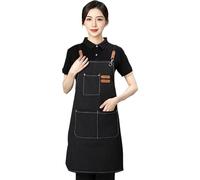 Mihauuke Grembiule Utilitario | Grembiule Utile per Laboratorio,Tela Antimacchia Con 3 Tasche Per Ristorante Cucina Giardinaggio Laboratorio Grigliate Officina