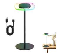 Mihauuke Lampada Per Scrivania | Cambio Colore Ricaricabile Moderno,Luce LED Ambientale Per Scrivania | Per Studio Lettura Riposo Sonno Party Comodino Lato Dormitorio Sala Da Pranzo Appartamento