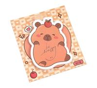 Mihauuke Note Adesive Capibara | Decalcomanie Adesive di Capibara - 30 Fogli Scuola Ufficio Casa Scrittoio Zaino Regalo Compleanno Pasqua Laurea