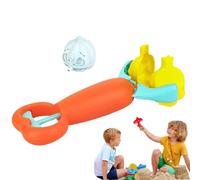 Mihauuke Palla di neve, clip per palla di neve, divertente Snow Tools per attività all'aperto, gioco di combattimento di neve, giochi di famiglia, accessori da spiaggia per bambini e adulti