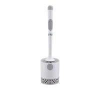 Mihauuke Scovolino Per WC Con Portascovolino - Scopa Da Water Con Manico Lungo E Portaspazzola | Accessorio Ergonomico Per Pulizia Di Bagno, Pavimento In Pietra, Doccia, Piastrelle, Fughe E Per Casa E