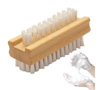 Mihauuke Spazzole Per La Pulizia Delle Unghie | Spazzola in Legno per Pulire le Unghie Delle Mani,Manico Antiscivolo Setole Naturali Per Manicure Per Donne Uomini Bambini Uso Quotidiano Casa E Viaggio