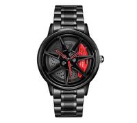 Mihawk Orologio da corsa da uomo - quadrante 3D in acciaio inox, orologio meccanico automatico, impermeabile, edizione speciale limitata modello di design per gli uomini(X-500)