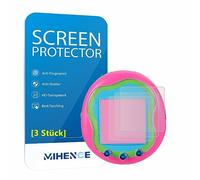 MIHENCE Compatibile con Tamagotchi, pellicola protettiva in PET HD, compatibile con Tamagotchi Uni animale domestico elettronico [3 pezzi]