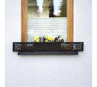 MIHIMO design Supporto per fioriera per davanzale esterno, protezione anti-caduta per davanzale, griglie per finestre per fioriere, protegge il vaso, tutti i modelli e le dimensioni Ornament, 115 (95