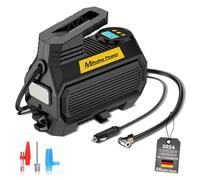Mihoho Pompa Aria Elettrica, Compressore Pompa Pneumatici Portatile con Digitale