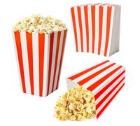MIHURO 20 sacchetti popcorn per popcorn, piccoli contenitori per caramelle, scatole di carta, popcorn, secchi di cartone, scatole per snack per cinema, decorazioni per feste, caramelle, popcorn