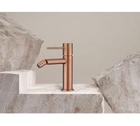 MIICE Rubinetto BDE Monocomando Rubinetto WC Rubinetto Igienico Rubinetteria Bagno Brezzo Serie (Cobre Mate)