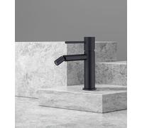 MIICE Rubinetto BDE Monocomando Rubinetto WC Rubinetto Igienico Rubinetteria Bagno Brezzo Serie Nero Opaco