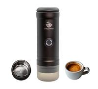 MiiCoffee Eon Macchina per caffè espresso portatile, macchina da caffè da viaggio con auto-riscaldamento e ricarica USB-C (grigio)
