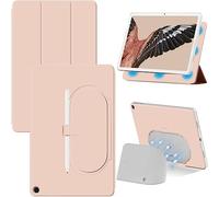 Miimall Custodia Compatibile con Google Pixel Tablet, TPU Cover Flessibile Antigraffio, Cavalletto Tre-Pieghe, Attacco Magnetico, Case Protettivo Sottile per Google Pixel Tablet, Rosa
