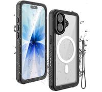 Miimall Custodia Compatibile con iPhone 17, PC [Cover Antiurto], [Protezione Completa], [Cover Impermeabile] con [Pellicola Protettiva], [Design Moderno], Case Antigraffio per iPhone 17, Nero