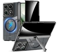 Miimall Custodia pieghevole per Motorola Razr Fold/Motorola Razr70, con pellicola protettiva per lo schermo della privacy, compatibile con MagSafe, protezione con cerniera, supporto, magnetica