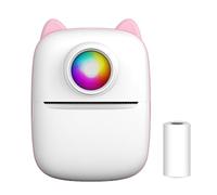 Miini - Stampante termica Blueetooth compatibile con Androiid, stampante tascabile con batteria da 1000 mAh, stampante tascabile per adesivi, per diari, foto, appunti, regalo per bambini