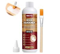 Miioto Consolidante per Legno, Indurente legno, Consolidante per legno Marcio Bagnato,Indurente per legnos a Base di Acqua per Rinforzare e Consolidare il Legnos, 250ml