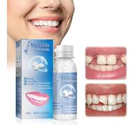 Miioto Otturazione Dentale Provvisoria, 30ml Cemento per Denti, Granuli di Riparazione dei Denti Falsi Modellabili, Riparazione Denti Halloween Cosplay Protes