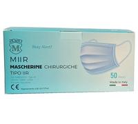 MIIR MASCHERINA CHIR AZZ 50PZ