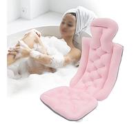 MIIWWOWO Cuscino da bagno per tutto il corpo, per vasca da bagno con cuscino, grande, per vasca da bagno, vasca da bagno, accessori per vasca da bagno (rosa)