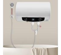 MIIWWOWO Riscaldatore elettrico istantaneo da cucina, scaldabagno istantaneo per doccia, 50 litri, capacità di riscaldamento 2000 W, 25 - 75 °C, scaldabagno elettrico regolabile