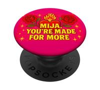 Mija, sei fatta per altre rose e scintillii del Sacro Cuore PopSockets PopGrip Adesivo