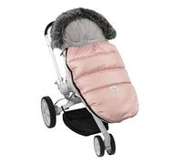 MijaCulture Sacco nanna invernale universale per passeggino, sacco a pelo passeggino, qualità premium F024, Colore: rosa., casual