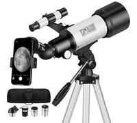 Mijiao Telescopio Astronomico, Telescopio Bambini 700/40mm Zoom 90X Outdoor Mono