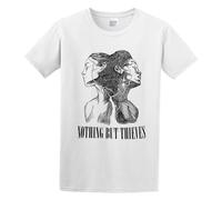MIJIEBAO Men's Nothing But Thieves Tour Poster Cotton T Shirt Size S