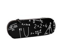 MIJKO Algebra Geometria Matematica astratta, Astuccio per matite Astuccio per matite in pelle PU Astuccio per penne a matita di grande capacità