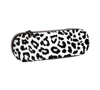 MIJKO Animali con stampa leopardata Le arti, Astuccio per matite Astuccio per matite in pelle PU Astuccio per penne a matita di grande capacità