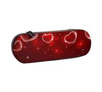 MIJKO Cuore rosso, Astuccio per matite Astuccio per matite in pelle PU Astuccio per penne a matita di grande capacità