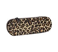 MIJKO Disegno leopardato, Astuccio per matite Astuccio per matite in pelle PU Astuccio per penne a matita di grande capacità