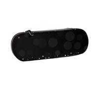 MIJKO Glitter argento lucido, Astuccio per matite Astuccio per matite in pelle PU Astuccio per penne a matita di grande capacità