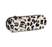 MIJKO Modello leopardo, Astuccio per matite Astuccio per matite in pelle PU Astuccio per penne a matita di grande capacità
