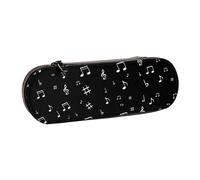 MIJKO Nota musicale Pianoforte, Astuccio per matite Astuccio per matite in pelle PU Astuccio per penne a matita di grande capacità