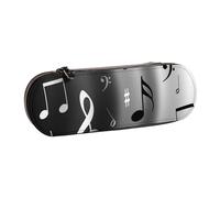 MIJKO Stampa di note musicali, Astuccio per matite Astuccio per matite in pelle PU Astuccio per penne a matita di grande capacità